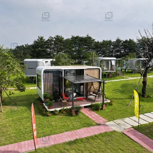Apple Pods Modular Prefabricated Commercial Outdoor Eco-houses Beachfront Villas for Sale Capsule Houses Commercial Space
