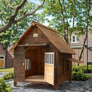 Luxury Dog Shelter Outdoor Kennel