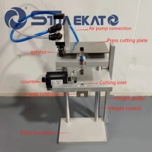 High-Quality Perfume pump head pneumatic V-shear machine Manufacturers, Factories