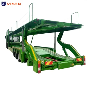 Visen Vsys1005 Customized 3-Axle Car Hauler Carrier Transport Trailer