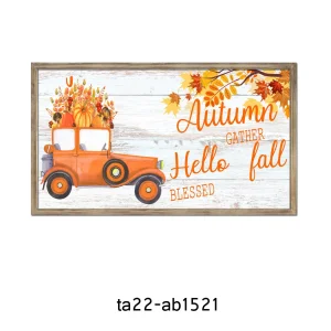 Wood Harvest Festival Plaque