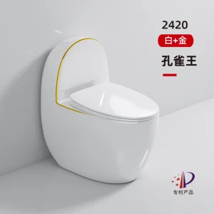 Modern Egg Shape One Piece Toilet Colorful Wc Sanitary Toilet Bowl
