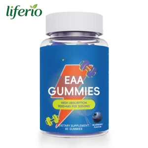 Wholesale EAA Gummies 9 Essential Amino Acids For Muscle Recovery &amp; Protein Synthesis High Potency Workout Supplement