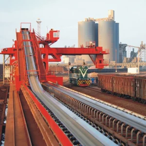 Industrial Long Distance Roller Pulley Belt Conveyor for Mining/Port/Cement/Power Plant