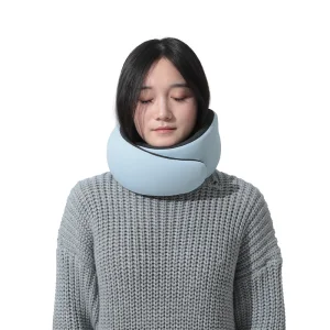 New Arrival Oem Oem U Shaped Wrap Adjustable Cervical Ergonomic Memory Foam Travel Neck Pillow for Plane Car Train Office Rest