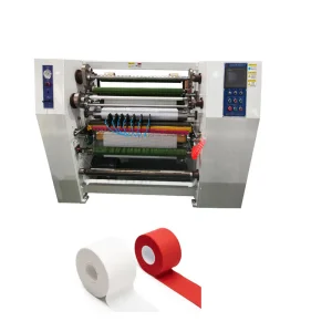 Form Underwrap Bandage Medical Plaster Slitter Machine