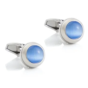 Cora Crystal Stone Cufflinks