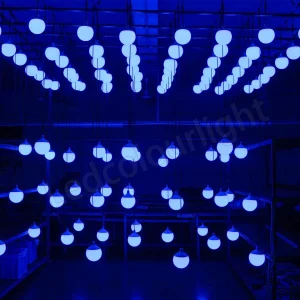 IP65 Outdoor 24V DMX Pixel Light Bulb RGB Color Changing LED Bulbs