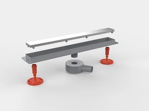 304 Stainless Steel Floor Drain Rotatable Outlet