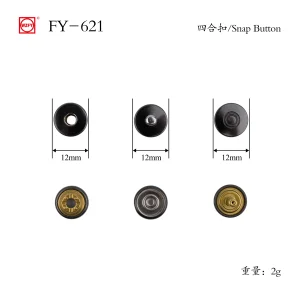 China FY-621# Style Snap Button Manufacturers, Factory