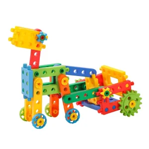 Children's Educational Multi-Functional Assembly Gear Building Blocks Kid's Development Screws Nuts Repair Disassembly Set