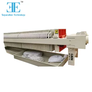 Filter Press Machine Automatic Manual Hydraulic Sludge Dewatering Treatment Equipment