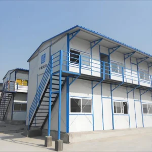 Factory Price K-Type Prefabricated Modular House for Site Office Accommodation