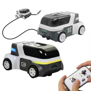 Rechargeable Mini RC Toy Car with 2.4GHz Remote Control Line Following Color Recognition Educational Stem Robotics Vehicle Toys