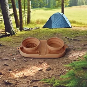 Collapsible 2 in 1 Bowl