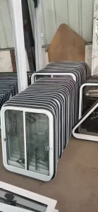 Anti-Corrosion Marine Hardware Aluminum Waterprooft Sliding Window for Boat Ship Vessels Part Accessories