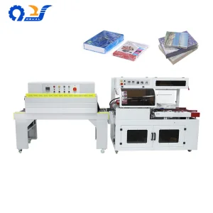 FL-750 + 7530 Commercial L Bar Sealer Side Sealing Heat Tunnel Shrink Wrapping Machine for Plastic Film Sealing Cutting