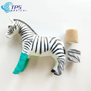 Vet's Animal Elastic Bandage Non Woven Cohesive Bandage Flexible Self-Adhesive Wrap Tape for Dog Horse Pets with ISO CE FDA