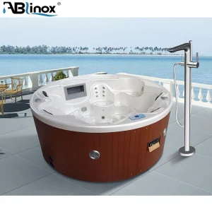 CNC Machine Part Stainless Steel 304 Freestanding Bathtub Shower Faucet