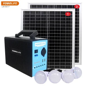 مولد جملة 12V 100W محطة طاقة محمولة صغيرة شاحن نظام الطاقة الشمسية / بنك طاقة خارجي / خرج شحن السيارة