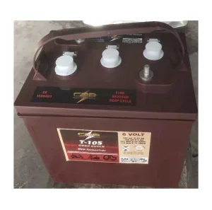 Cbb Wholesale 6V 225ah T105 Deep Cycle Battery for Golf Cart