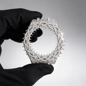 Luxury Iced Out Watch Case