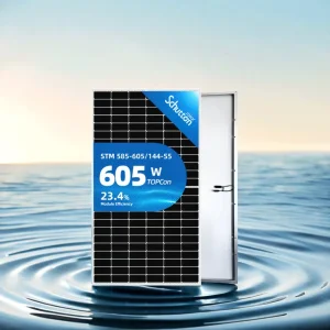 Eco Stream Power Mono Solar Panel 585W 590W 595W 600W 605W Approved International Schutten 740PCS Per 40hq Container