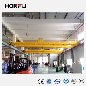 Factory Manufacturer Supplier 5t 10t 20t 30t 50t Electric Workshop Overhead Crane Single &amp; Double Beam Girder Overhead Traveling Bridge Crane