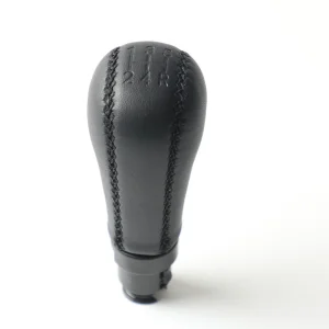 Car Gear Shift Knob Sewing Leather 5/6 Manual Shift Lever Handball for Volvo S60 S80 V70 XC70 Car Accessories