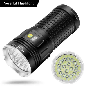 Super Bright 15000 Lumens Linternas 18* T6 Taschenlampe Waterproof Torch Light USB Rechargeable Powerful LED Flashlight