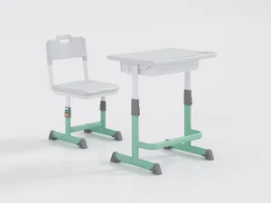 Ergonomic Desk and Chair Set for Comfort Classroom and School