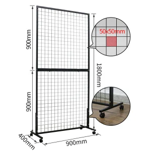 Metal Gridwall Wire Mesh Grid Wall Panel