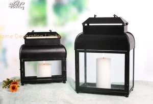 Black Candle Lantern