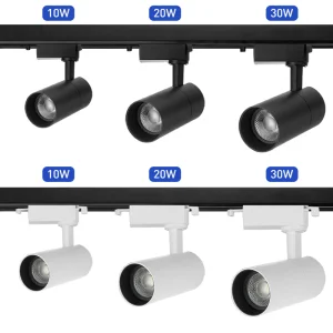 Modern Black Ceiling Track Light 220V