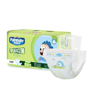 Pañal desechable Palmbaby Super Transpirable y Absorbente para Piel Sensible /OEM