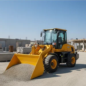 Construction telescopic handler with 7m 3m³ 3tons using in mine construction