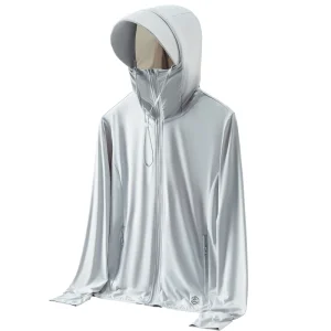 Sun protection Jacket Men and Women Summer Thin Section Ice Sense Anti-UV Outdoor Sun protection Jacket Wholesale