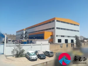 Edificio de estructura de acero industrial prefabricado