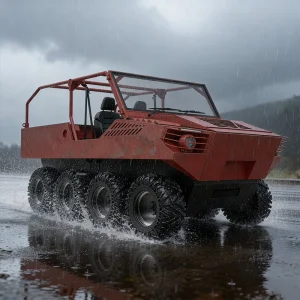 Amphibious Rescue Vehicle for Seasonal Flood Operations