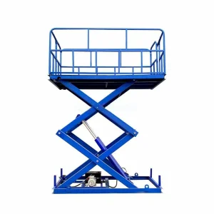 Convenient Scissor Lift Table Warehouse Manual Hydraulic Loading and Unloading Lift Table