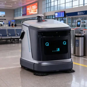 Industrial Commercial Floor Cleaning Robot Sweeping Mopping Vacuuming Dusting