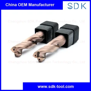 Solid Carbide Inner Coolant Double Margin Twist Drill Bit for Hardened Steel