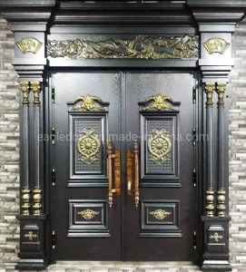 EU Cast Aluminum Explosion-Proof Security Steel Door