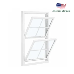 Easy Clean Double Hung Tilt Window NFRC Vinyl Window PVC UPVC Window for US Modern Housing Sliding Window