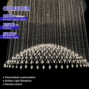 Project Custom Luxury RGB LED Chandelier