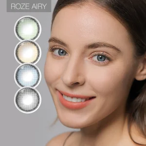 Magister Roze Airy Baby Brown 6 Months Colored Contact Lenses Soft Cosmetic Lenses for Eye