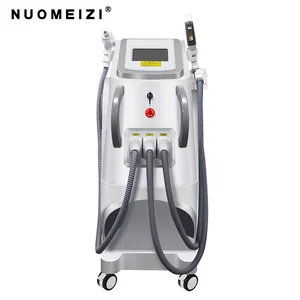 4 in 1 Opt + Ipl+ Rf+ Nd Yag Permanent Laser Tattoo Removal Skin Rejuvenation Beauty Equipment