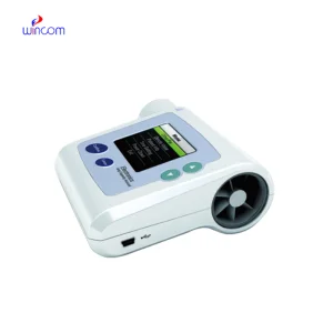 Wincom 1.8 Inch LCD Portable Breathing Incentive Digital Electronic Handheld Pediatric Spirometer Mouthpiece Medical