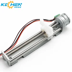 Small Permanent Magnet Linear Stepper Motor 15mm 77mm Travel Rail Medical Devices Automation Equipment DC 5V 2-Phase 1.5kg.cm