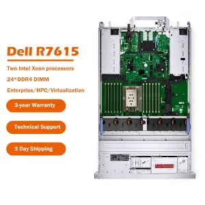 Dells EMC PowerEdge R7615 AMD Server